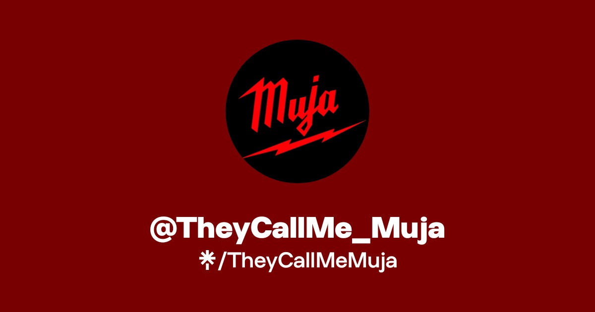 Muja Singer @TheyCallMe_Muja | Twitter, Instagram | Linktree