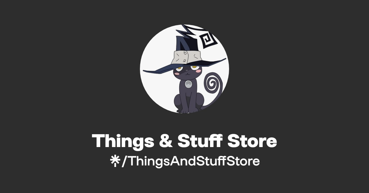 Things & Stuff Store | Instagram, Facebook | Linktree