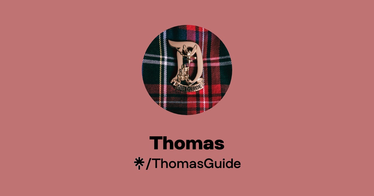 Thomas | Instagram | Linktree