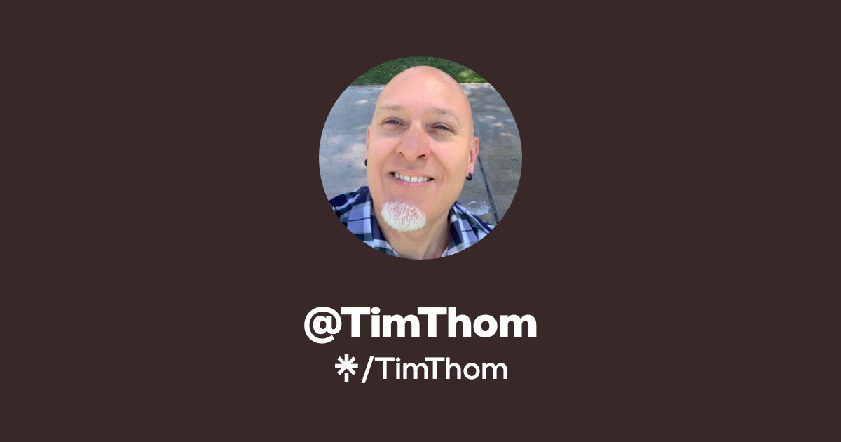 @TimThom | Linktree
