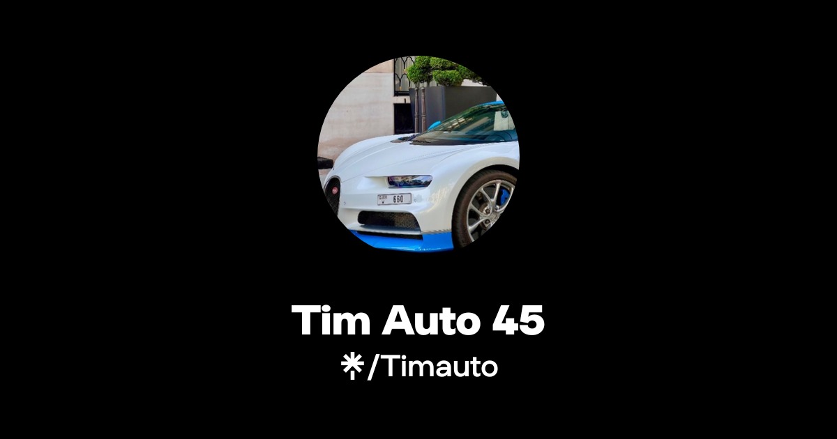 Tim Auto | Instagram | Linktree