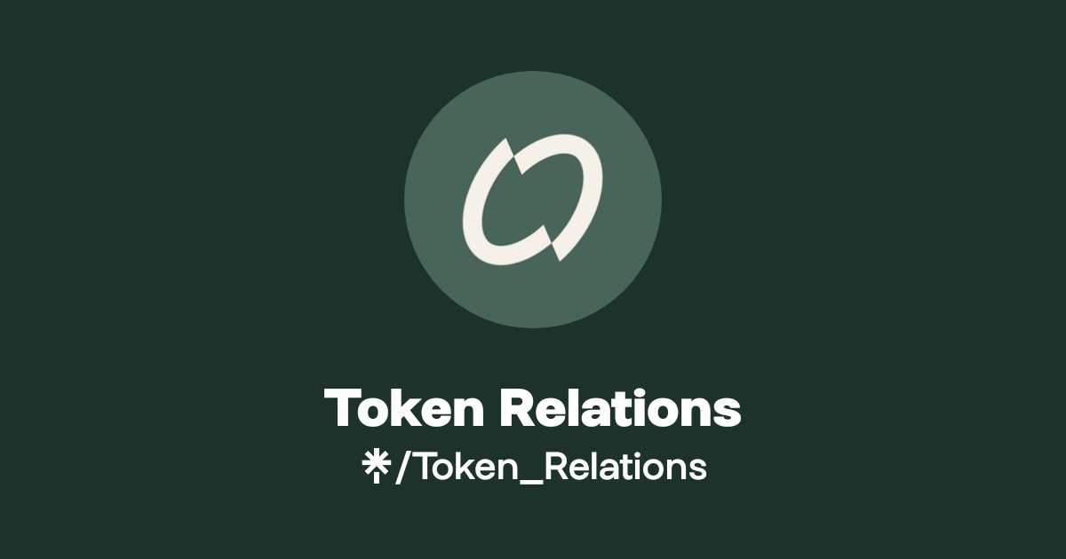 Token Relations | Twitter | Linktree
