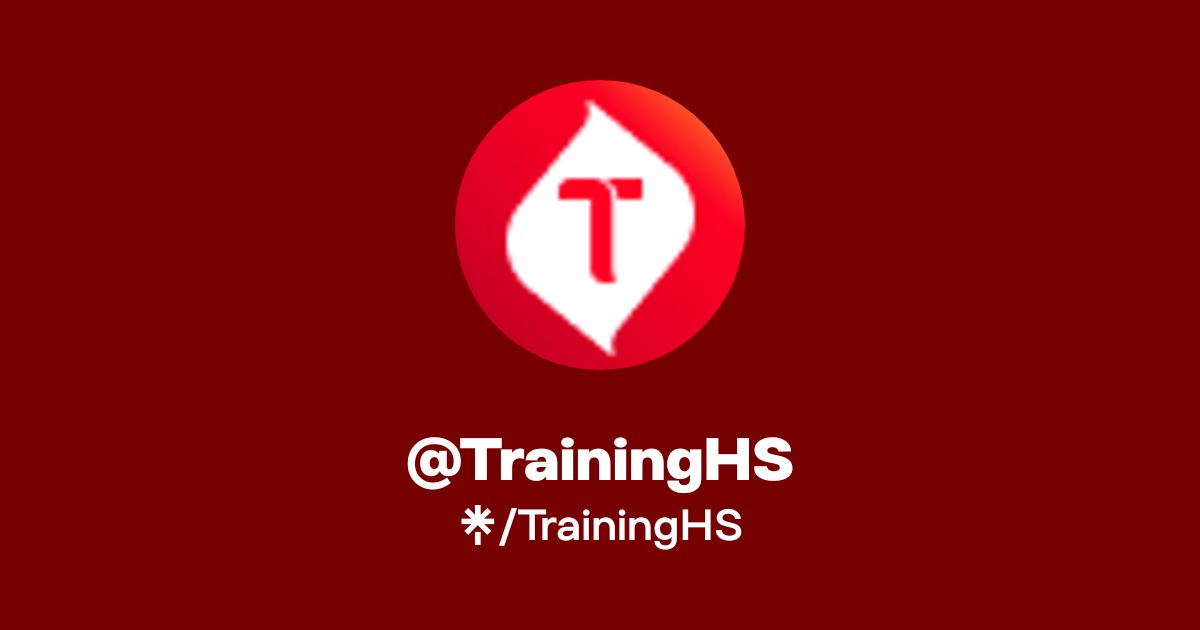 @TrainingHS | Linktree