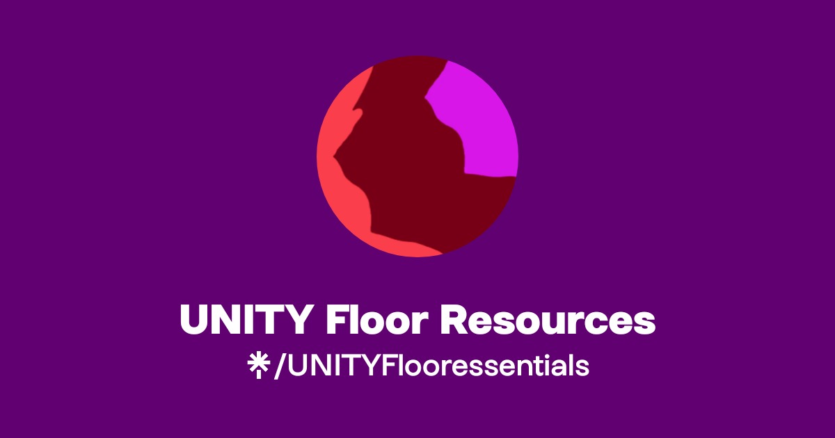 UNITY Floor Resources | Instagram | Linktree