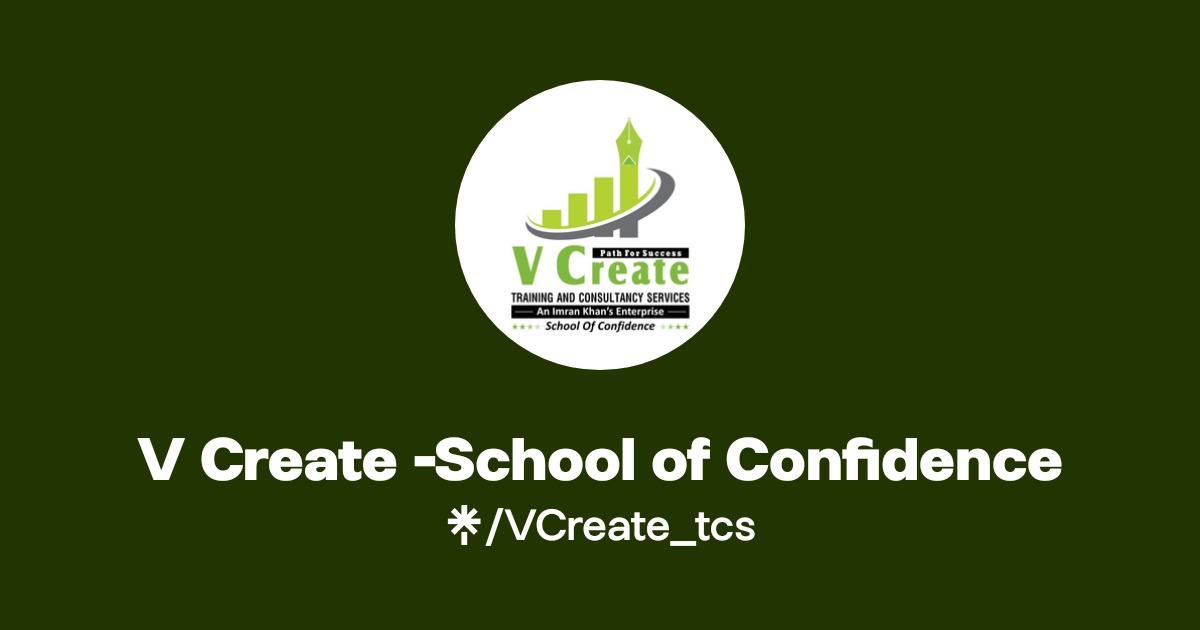 V Create -School of Confidence | Linktree