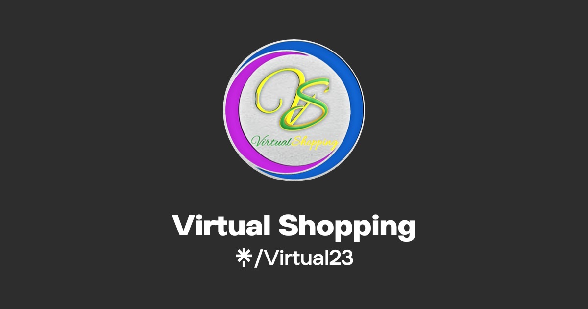 Virtual Shopping | Twitter, Instagram, Facebook | Linktree