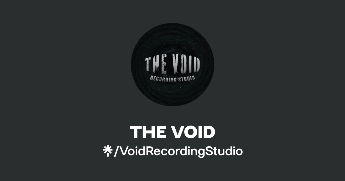 THE VOID Official: Instagram | Linktree