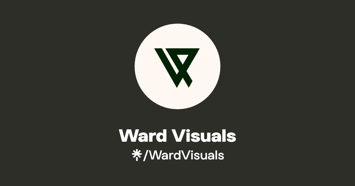 Wardvisual Blog Ward Visuals Official: Instagram | Linktree