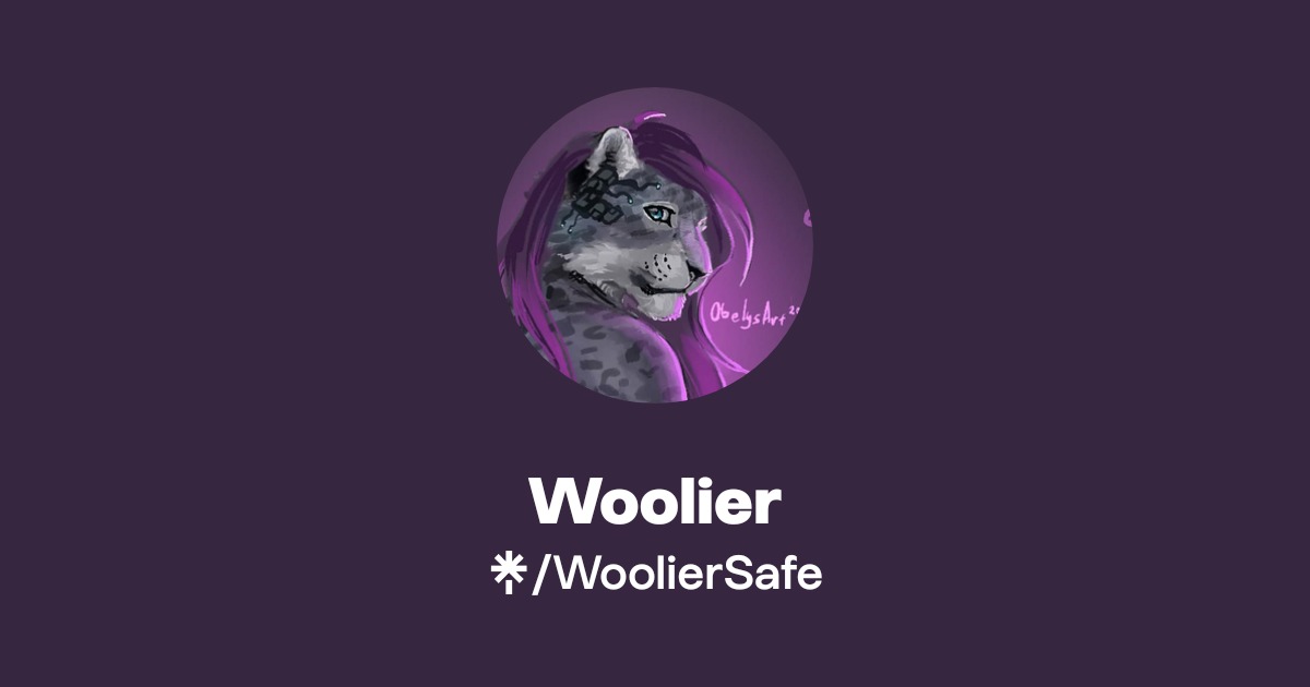 Woolier Woolier | Instagram, Twitch | Linktree