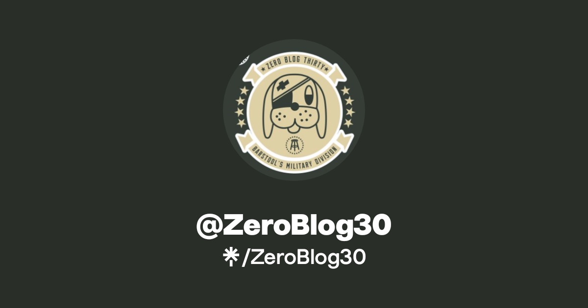 ZeroBlog30 | Twitter, Instagram, TikTok | Linktree