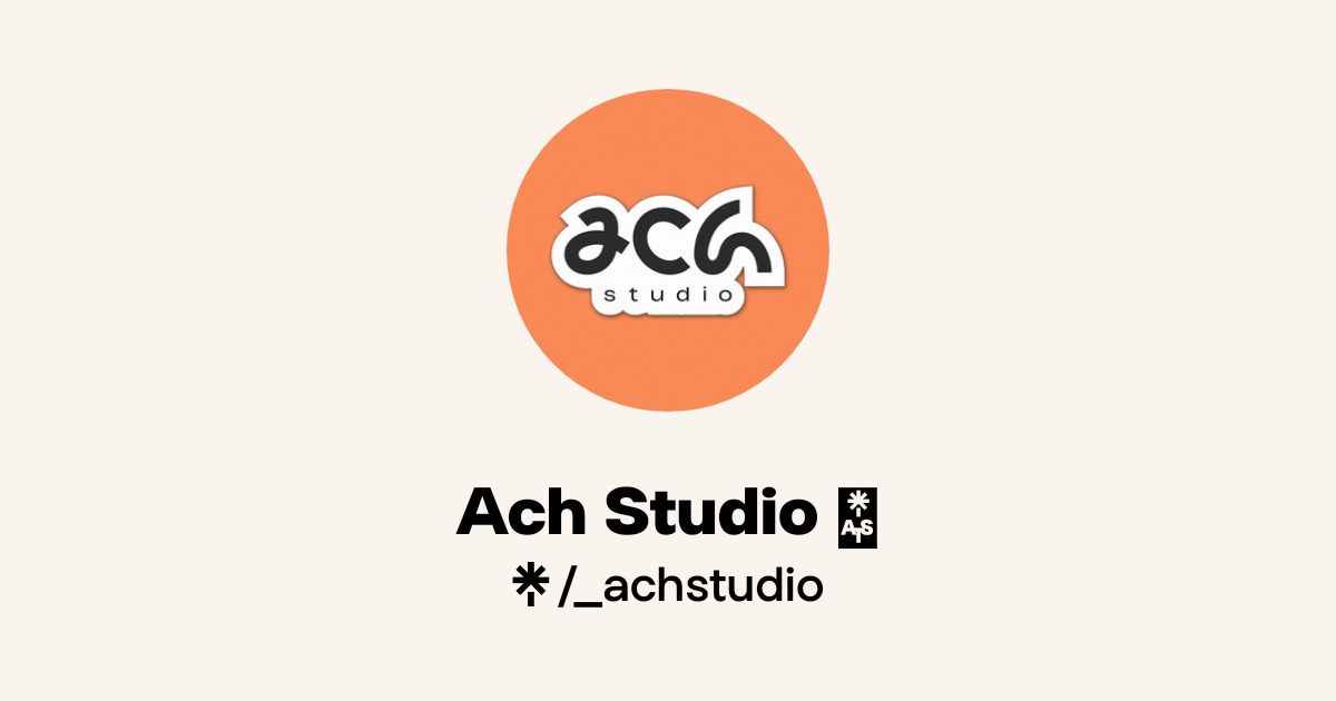 Ach Studio | Linktree