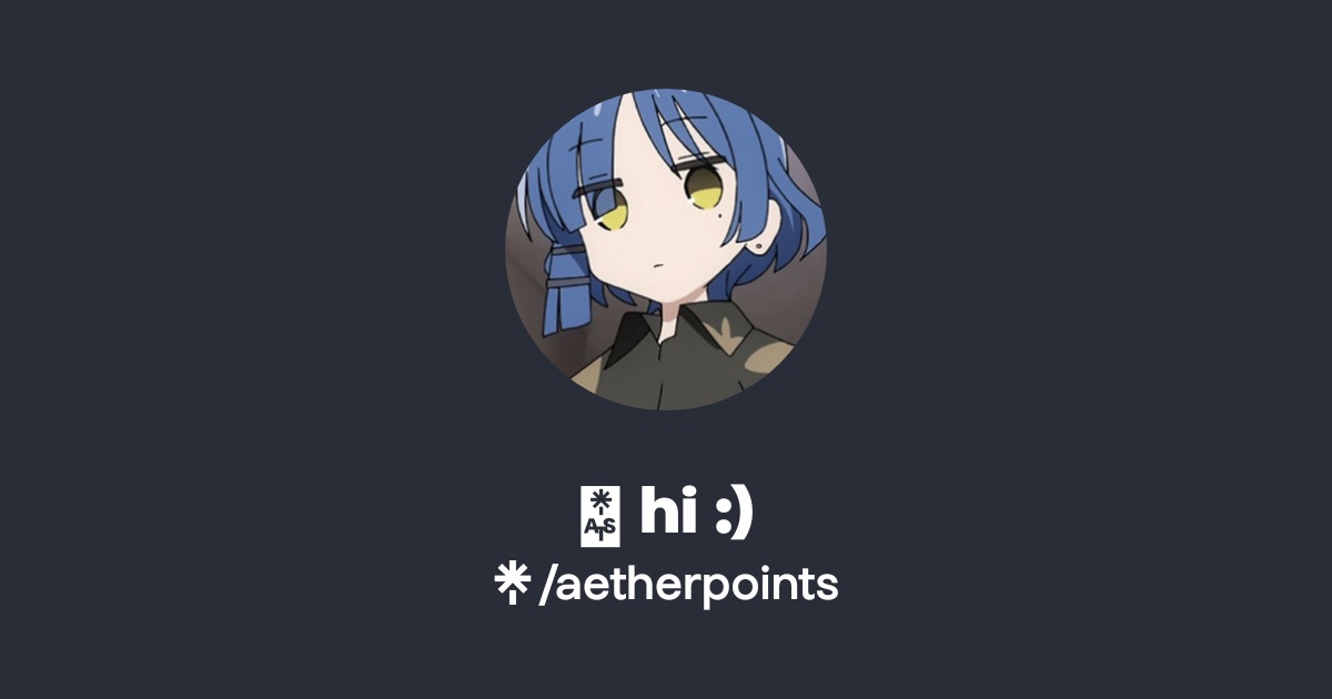 🌻 hi :) | Linktree