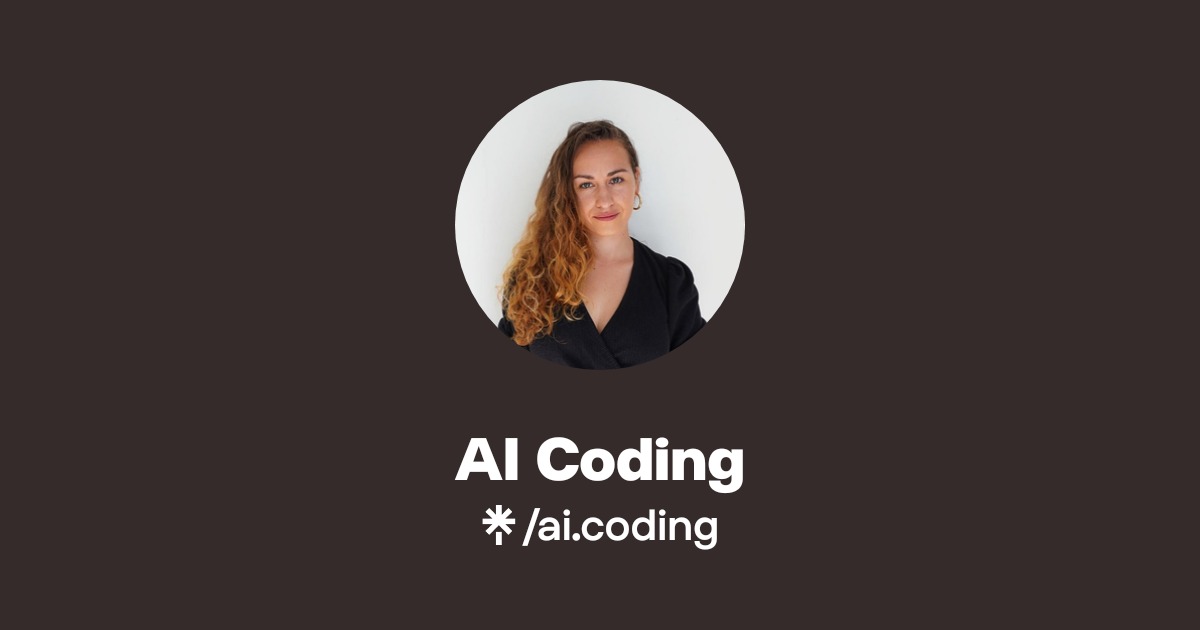 AI Coding | Twitter, TikTok | Linktree