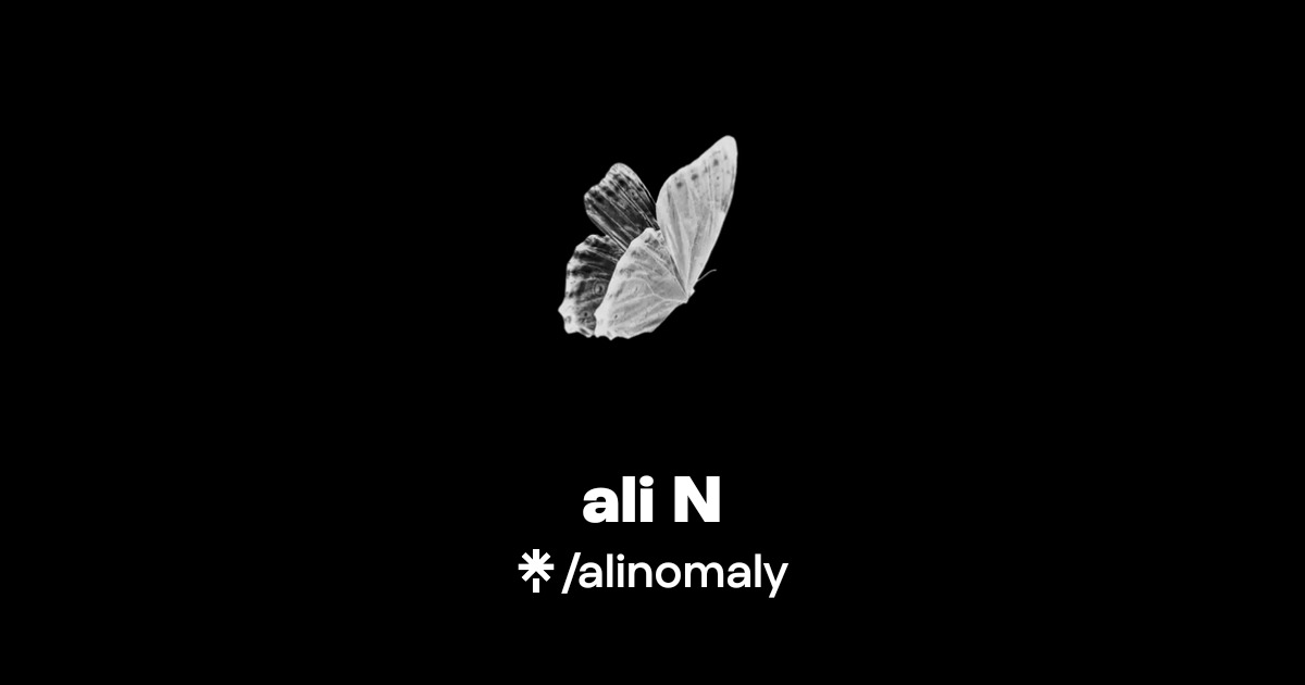 ali N | Instagram, Twitch | Linktree