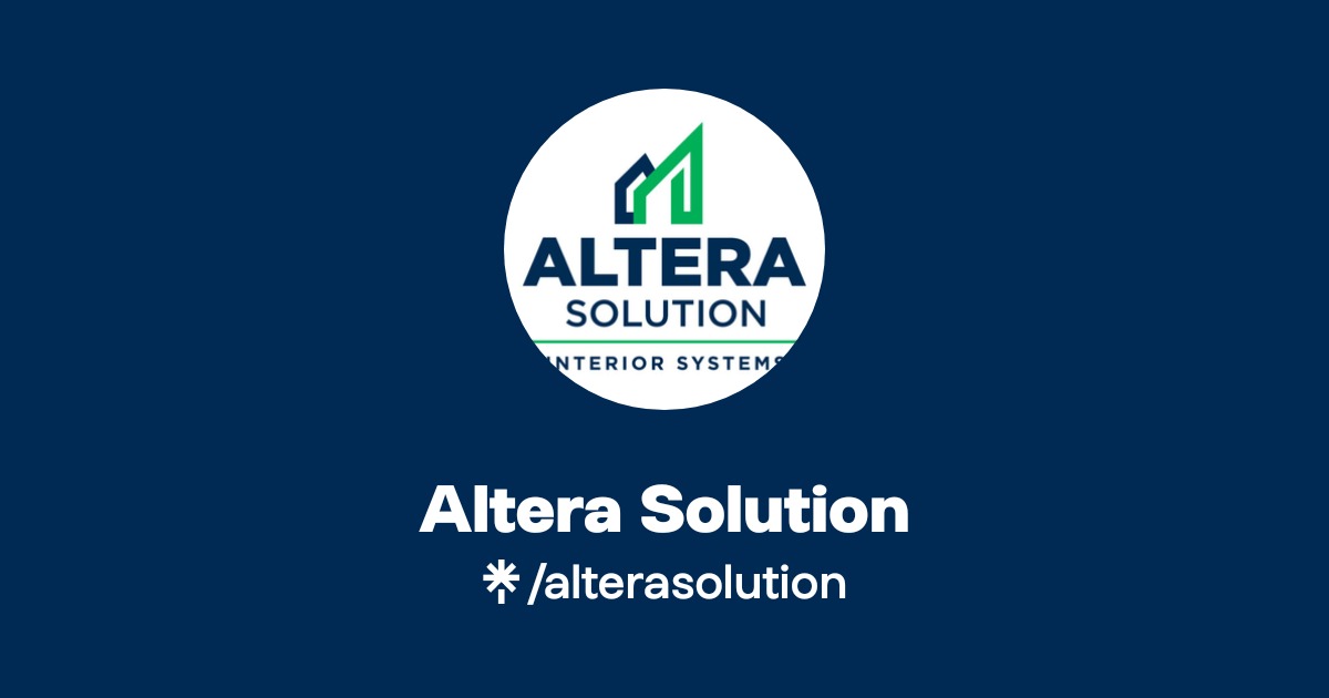 Altera Solution | Instagram, Facebook | Linktree