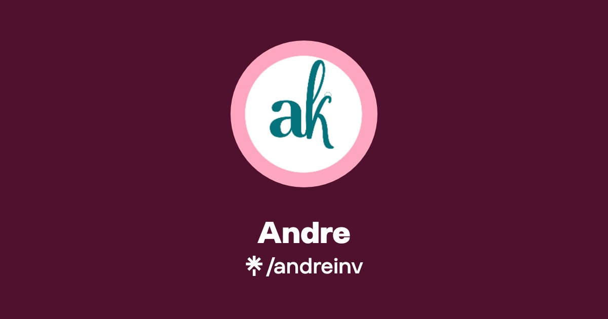 Andre | Instagram, TikTok | Linktree