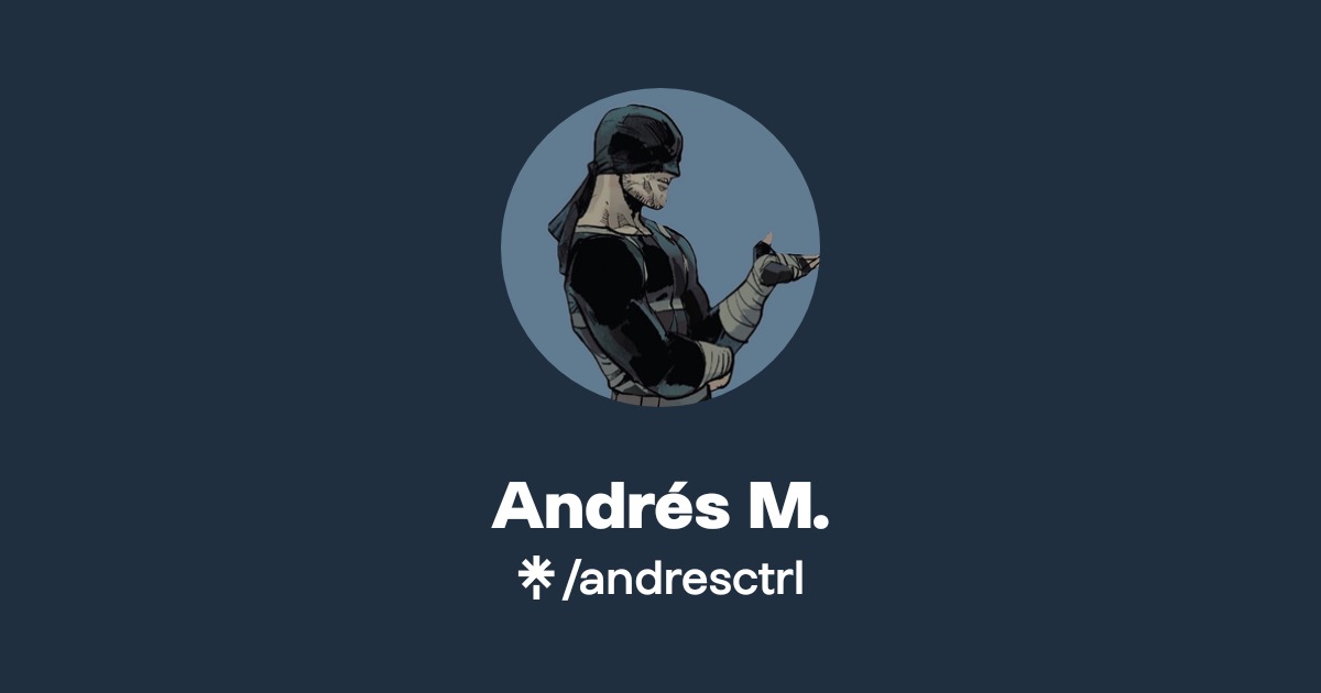 Andrés M. - Listen on Spotify - Linktree