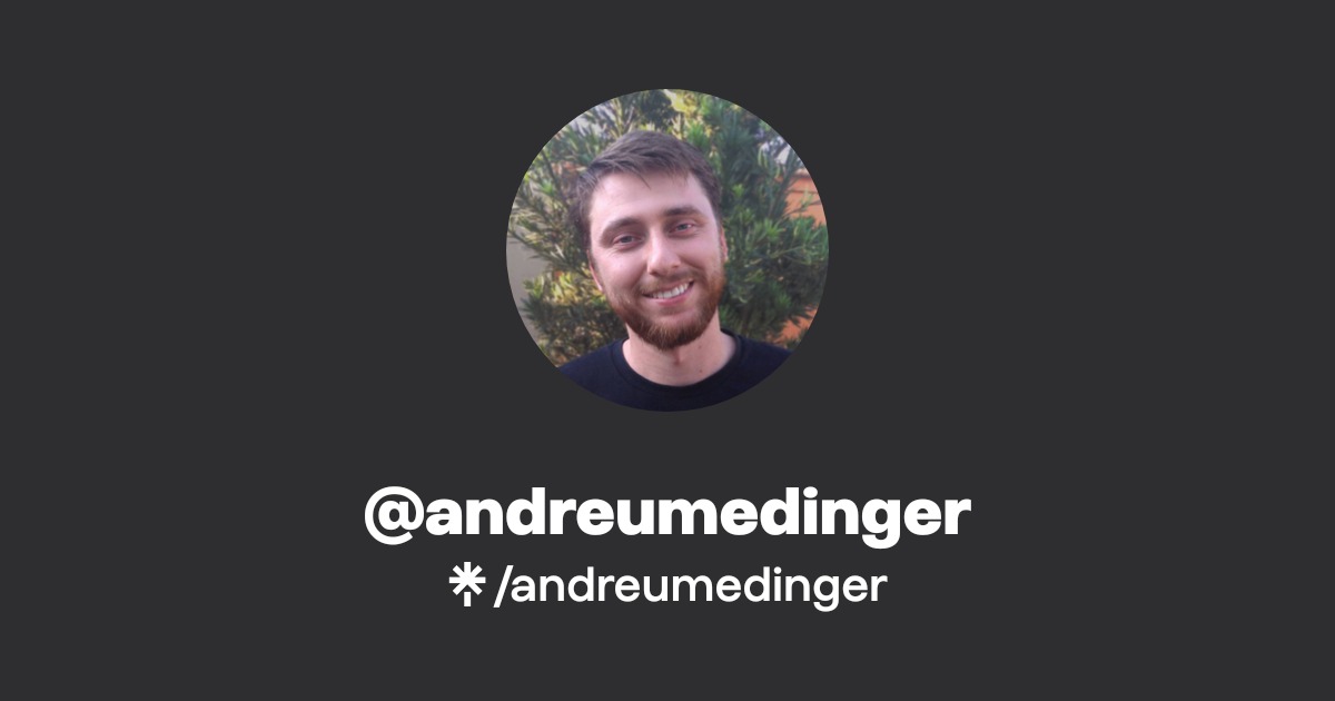 andreumedinger | Linktree