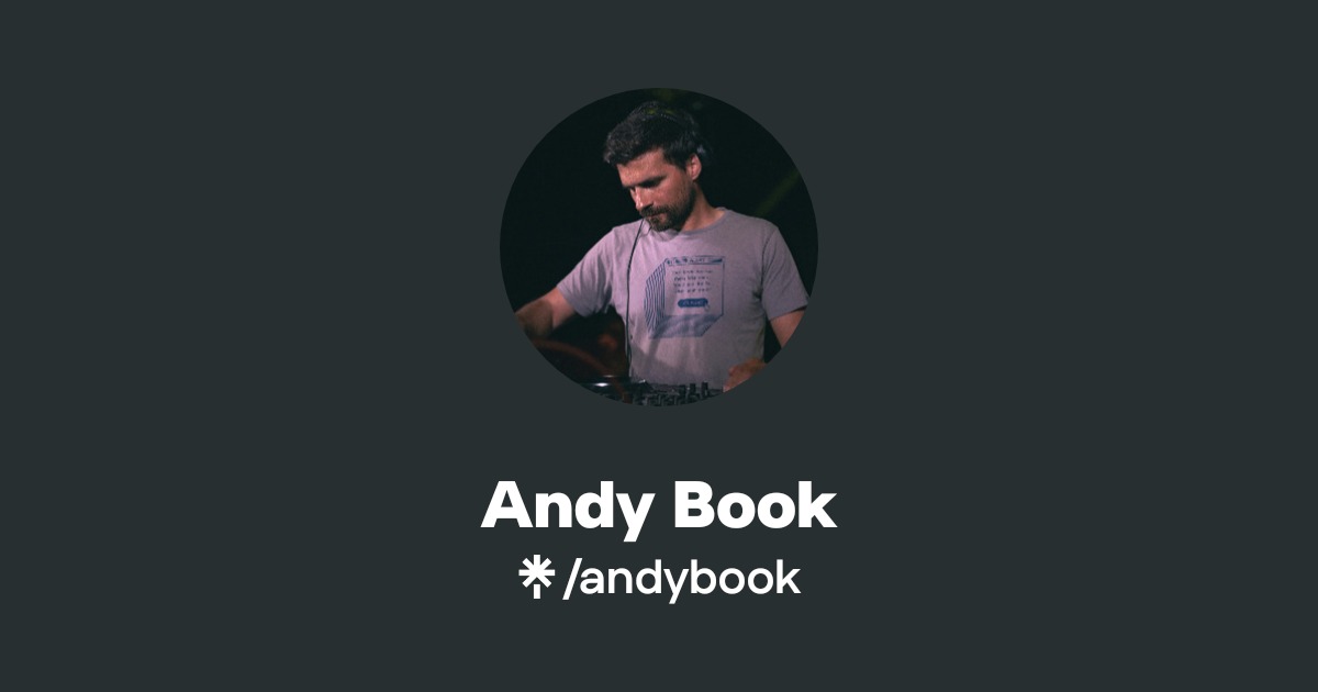 Andy Book | Instagram, Facebook | Linktree