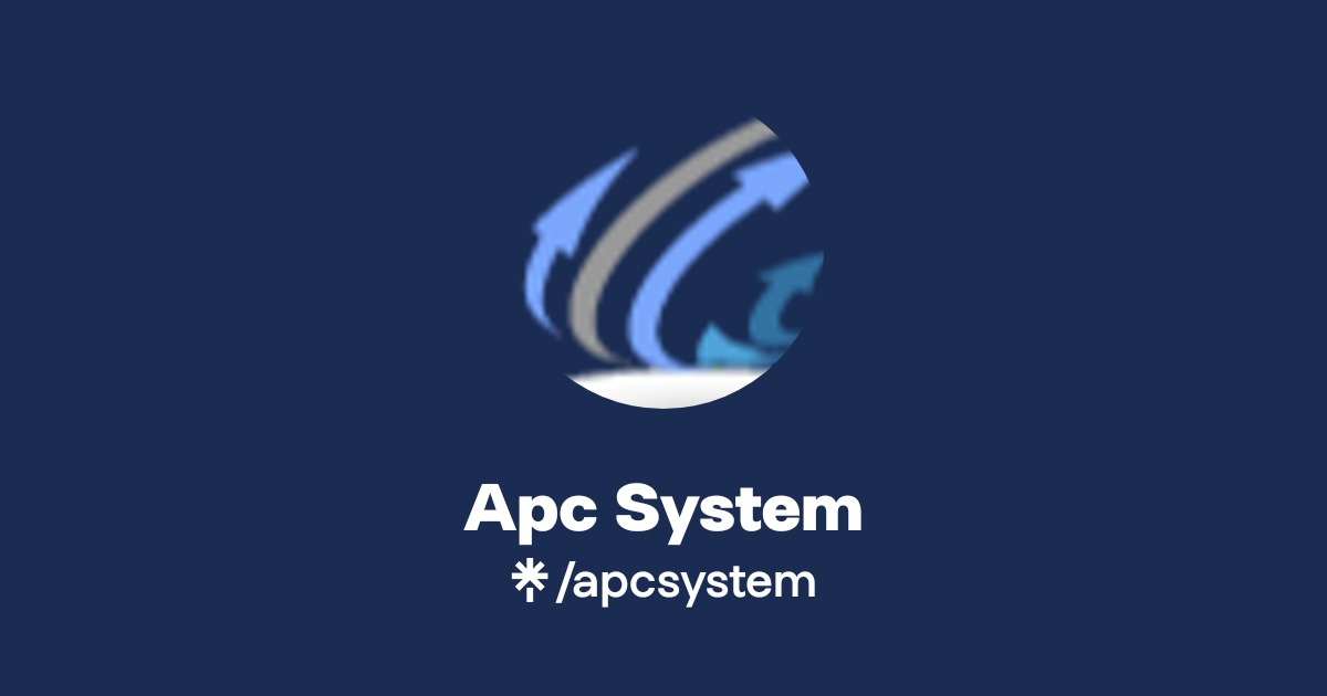 Apc System | Facebook | Linktree