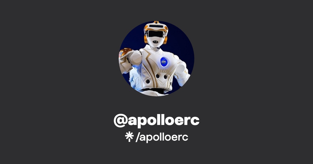 apolloerc | Twitter | Linktree