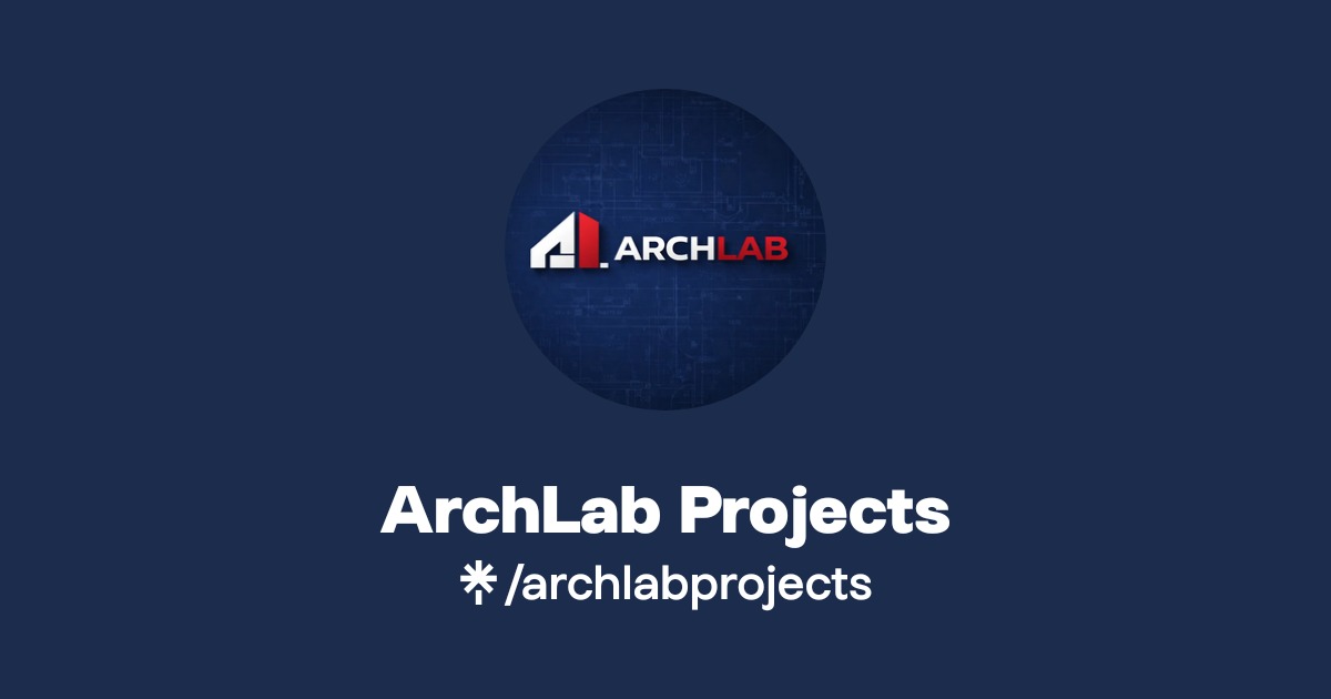 Arch Labd ArchLab Projects Official: Instagram | Linktree