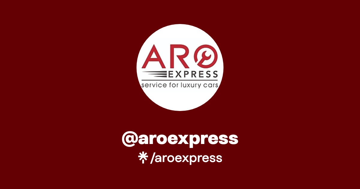 aroexpress | Instagram, Facebook | Linktree