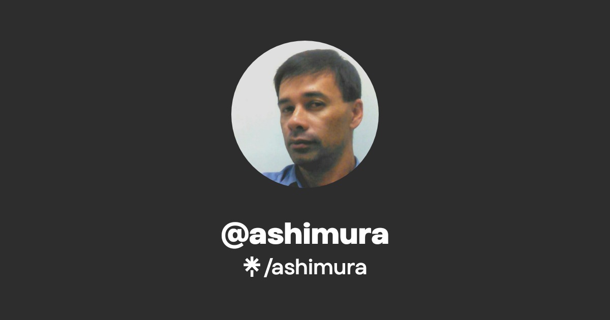 ashimura | Instagram, Facebook | Linktree
