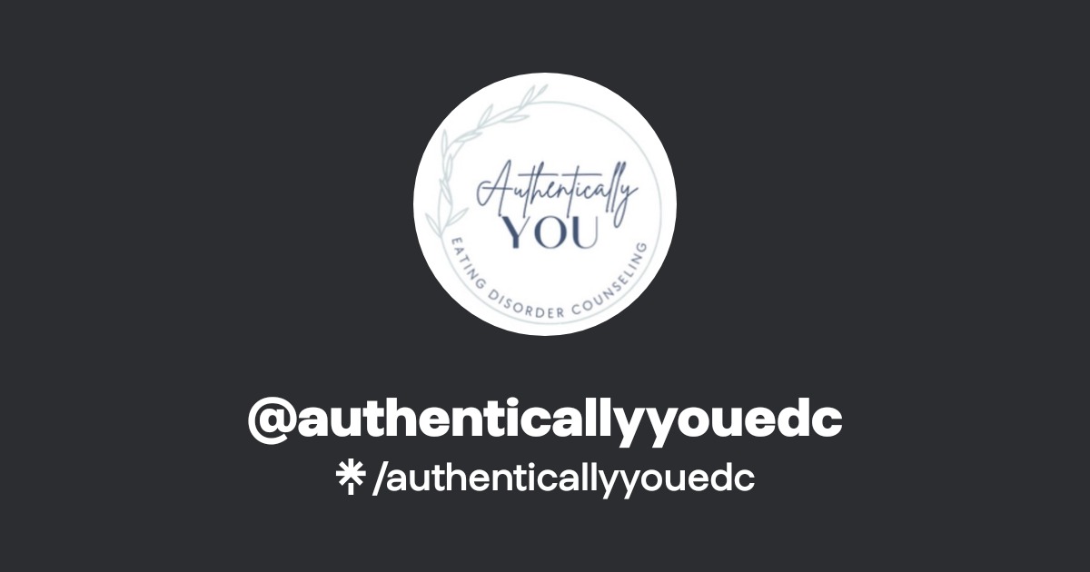 authenticallyyouedc | Instagram | Linktree