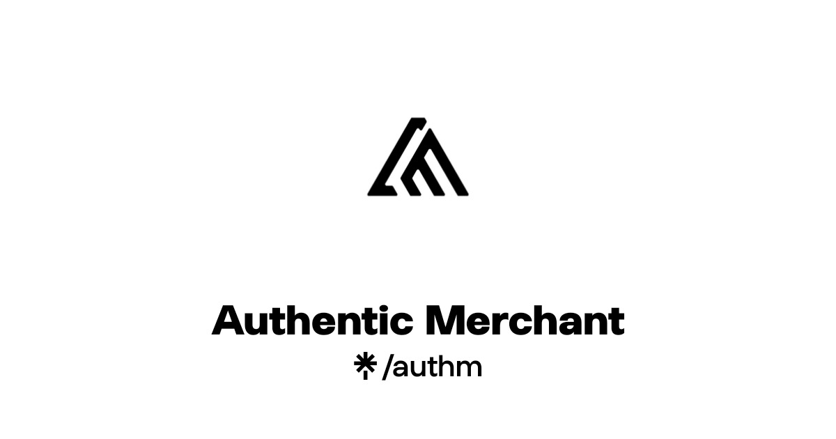 Authentic Merchant Official: Instagram | Linktree
