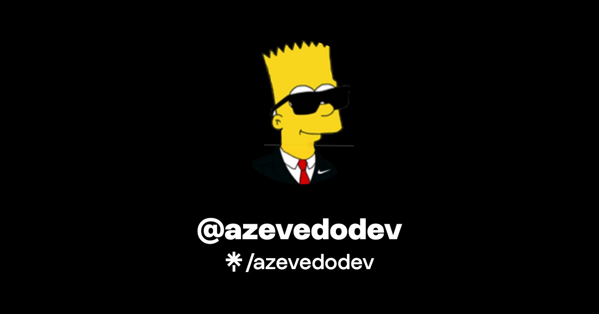 @azevedodev | Linktree