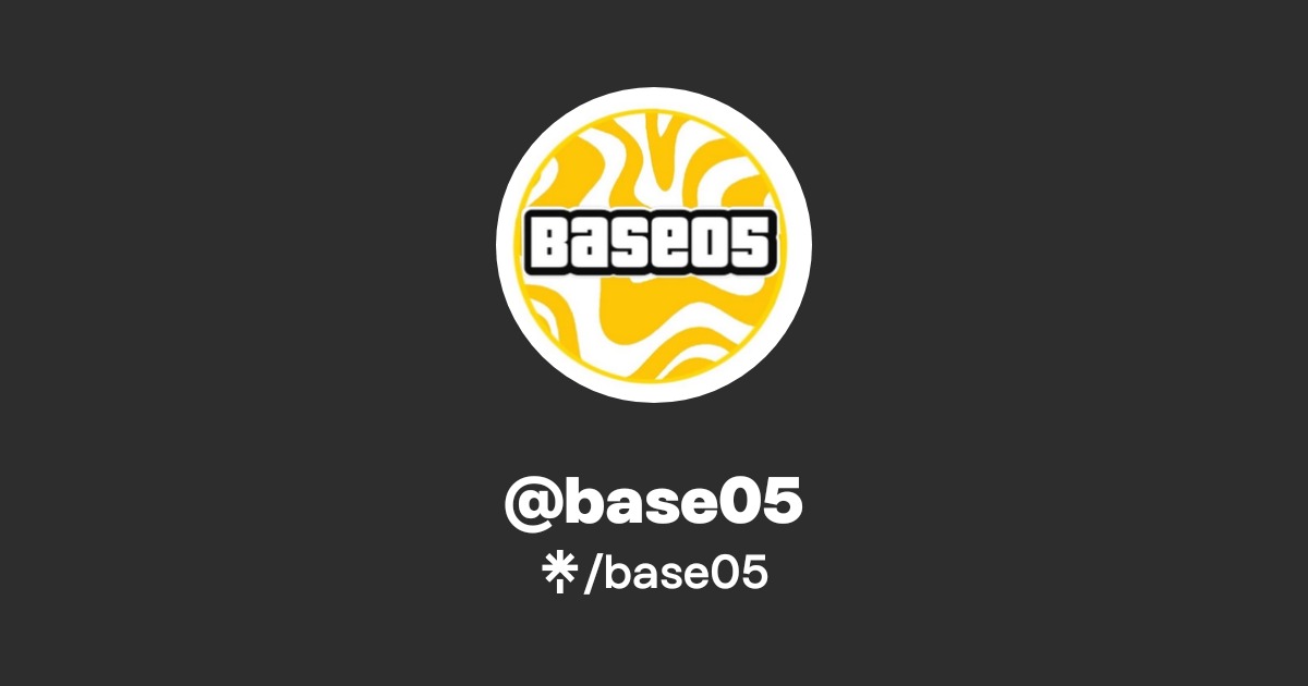 base05 | Instagram | Linktree