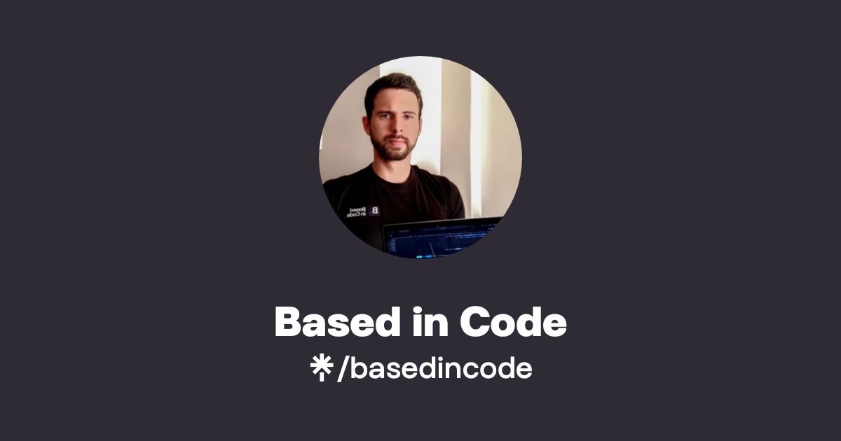 Based in Code | TikTok | Linktree