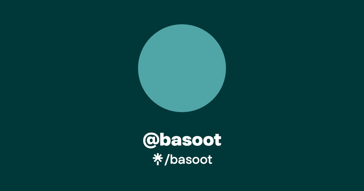 Hammad Basoot @basoot | Linktree