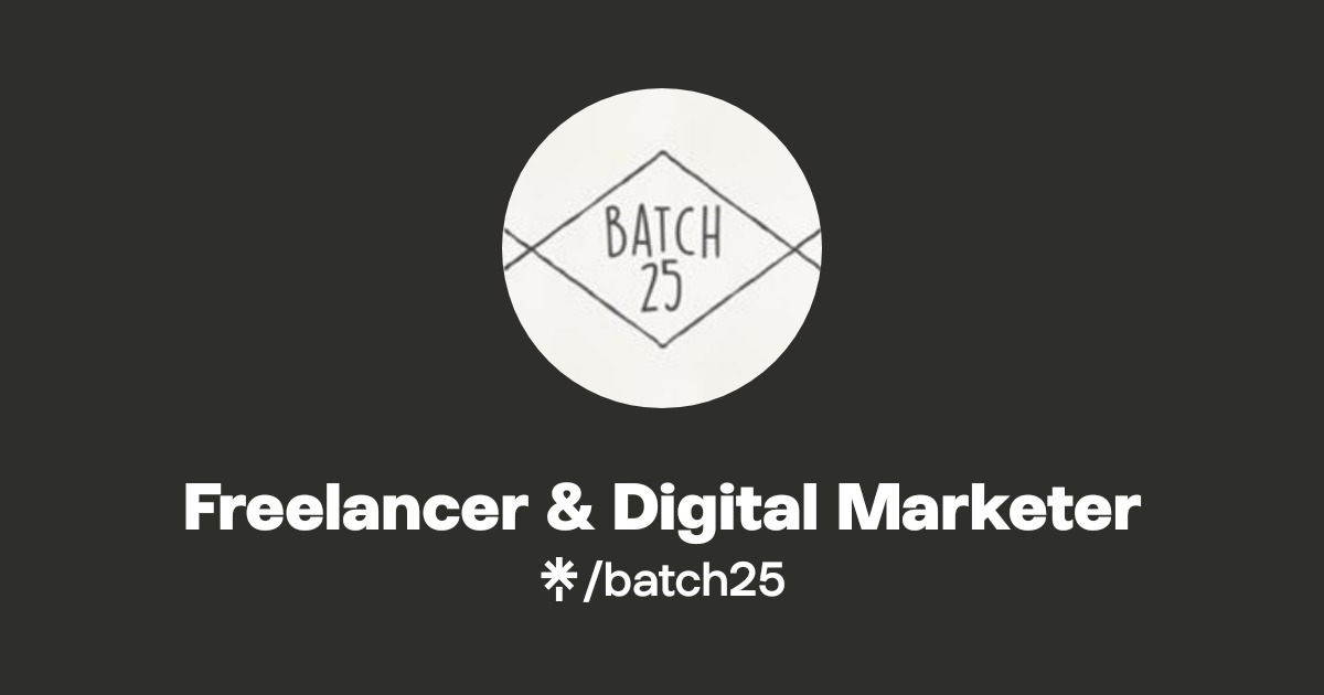Freelancer & Digital Marketer | Instagram, Facebook, TikTok | Linktree