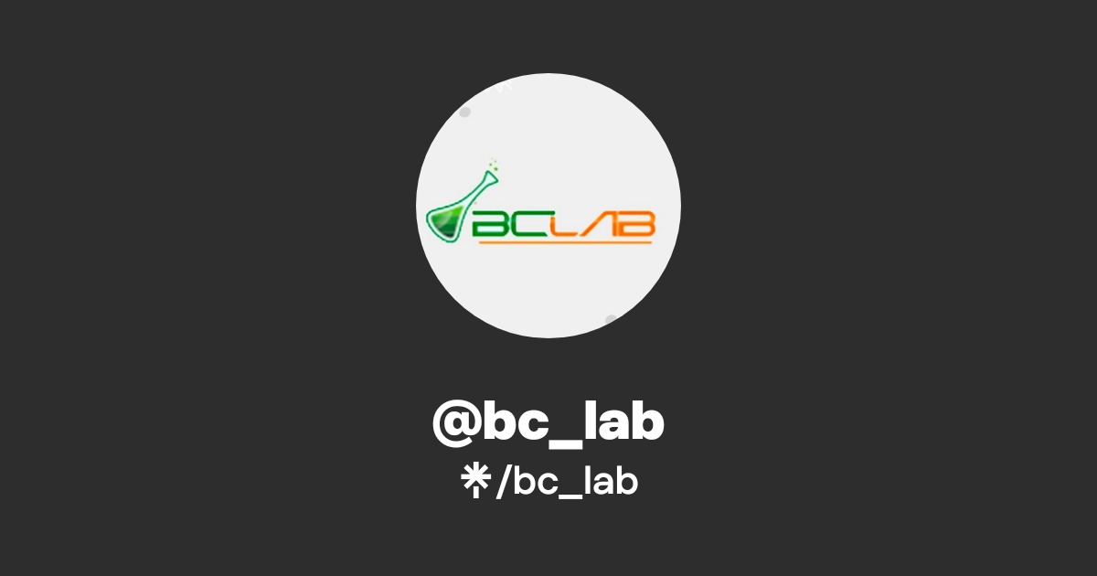 @bc_lab | Linktree