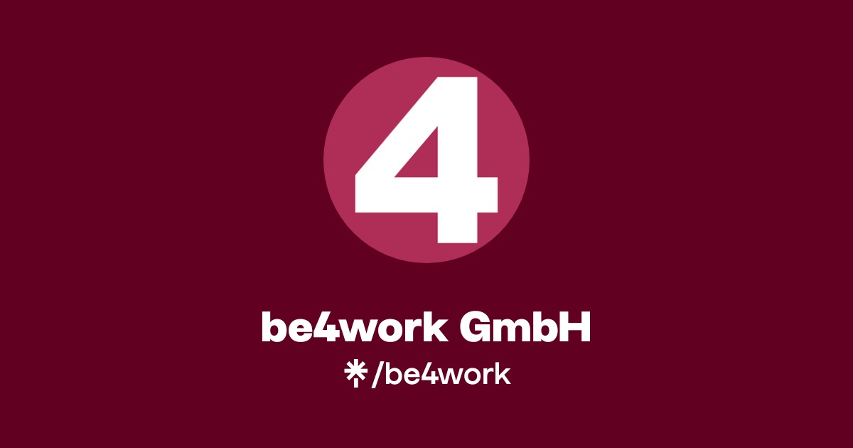 be4work GmbH | Instagram, Facebook, TikTok | Linktree