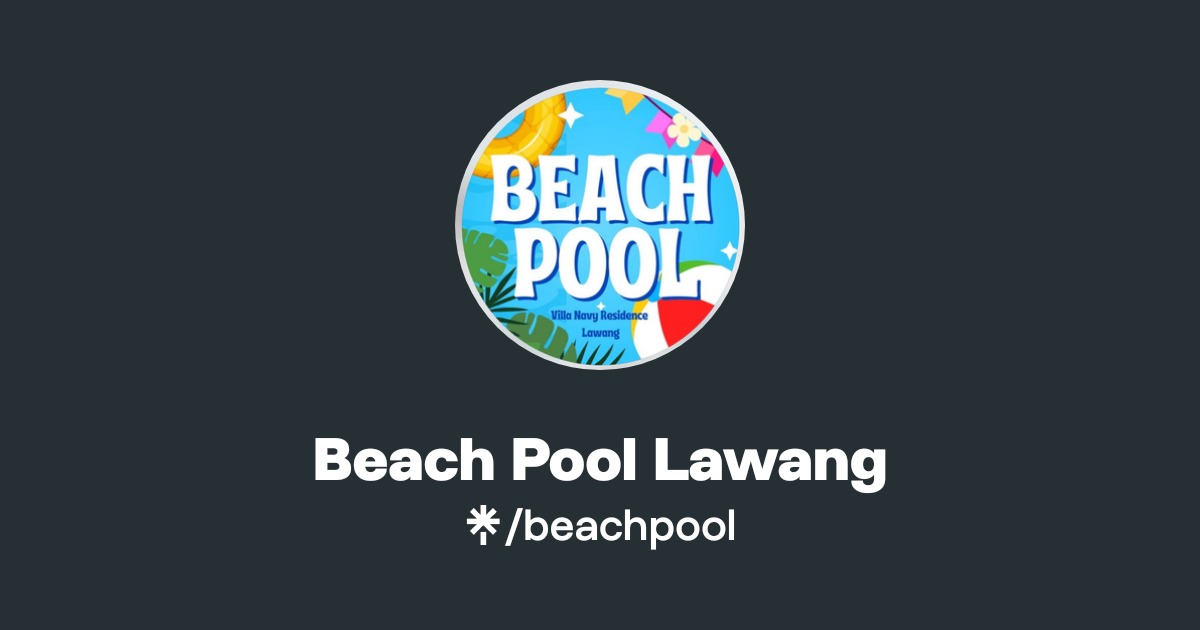 Labangal Pool Beach Pool Lawang | Instagram | Linktree