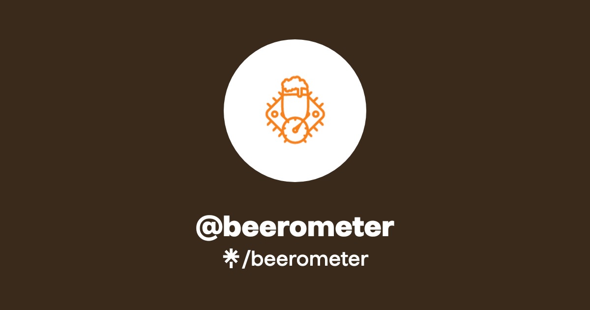 beerometer | Instagram, Facebook | Linktree
