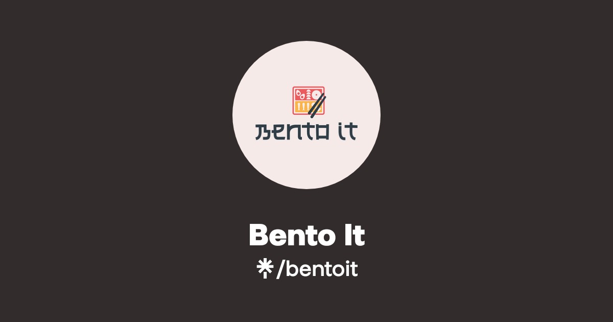 Bento It | Linktree