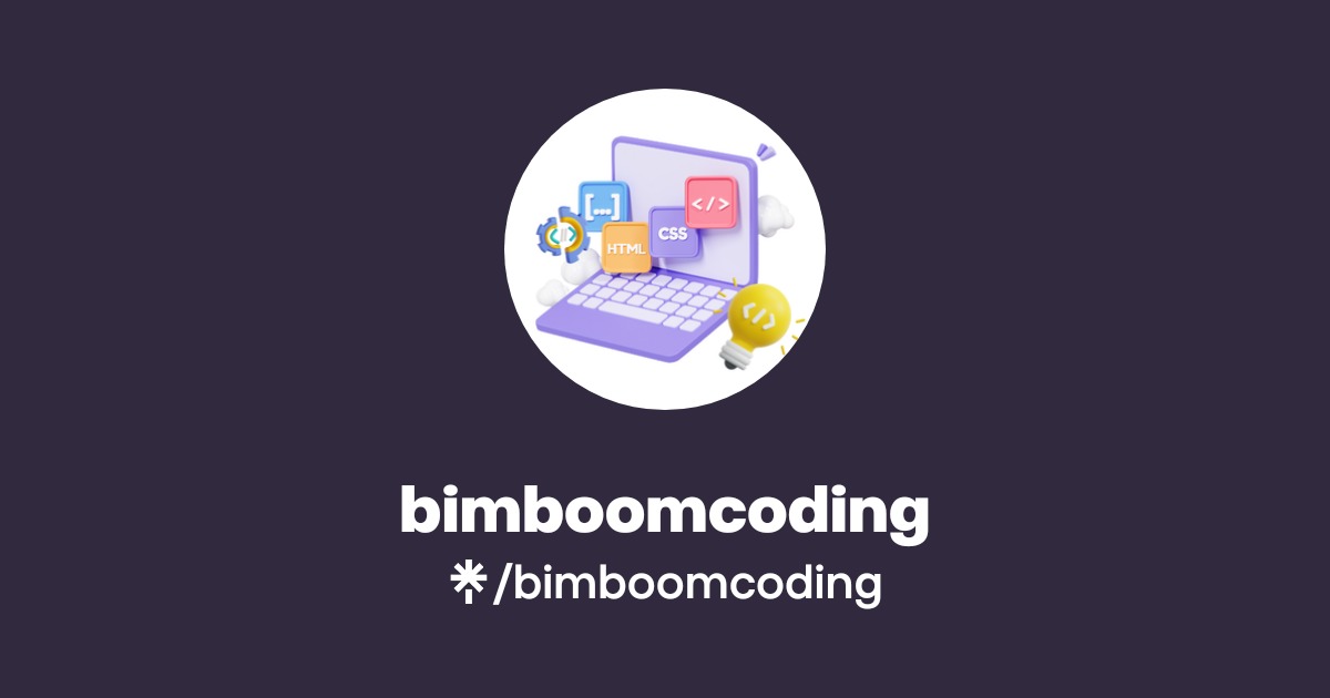 bimboomcoding | Instagram | Linktree