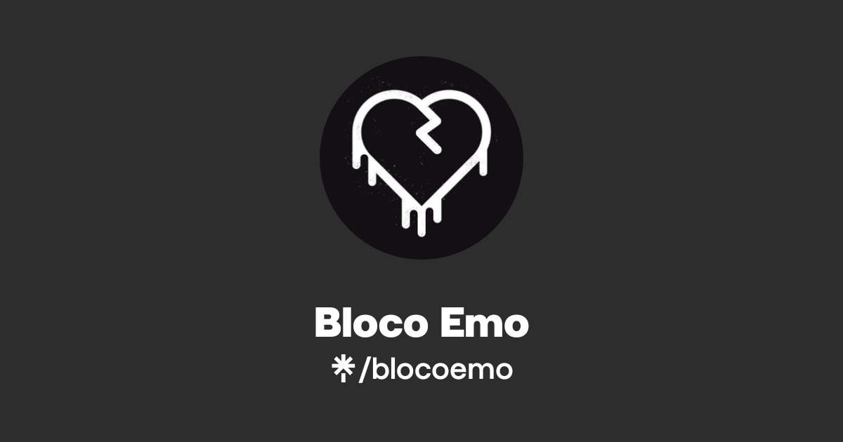 Bloco Emo Official: TikTok, Instagram, X, Facebook, Twitter | Linktree