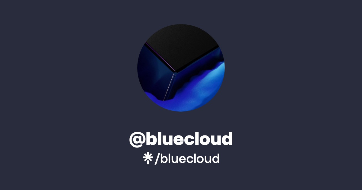 bluecloud - Listen on Spotify - Linktree