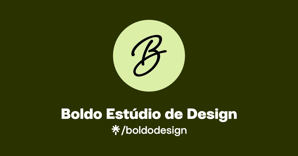 Boldo Estúdio de Design | Instagram | Linktree