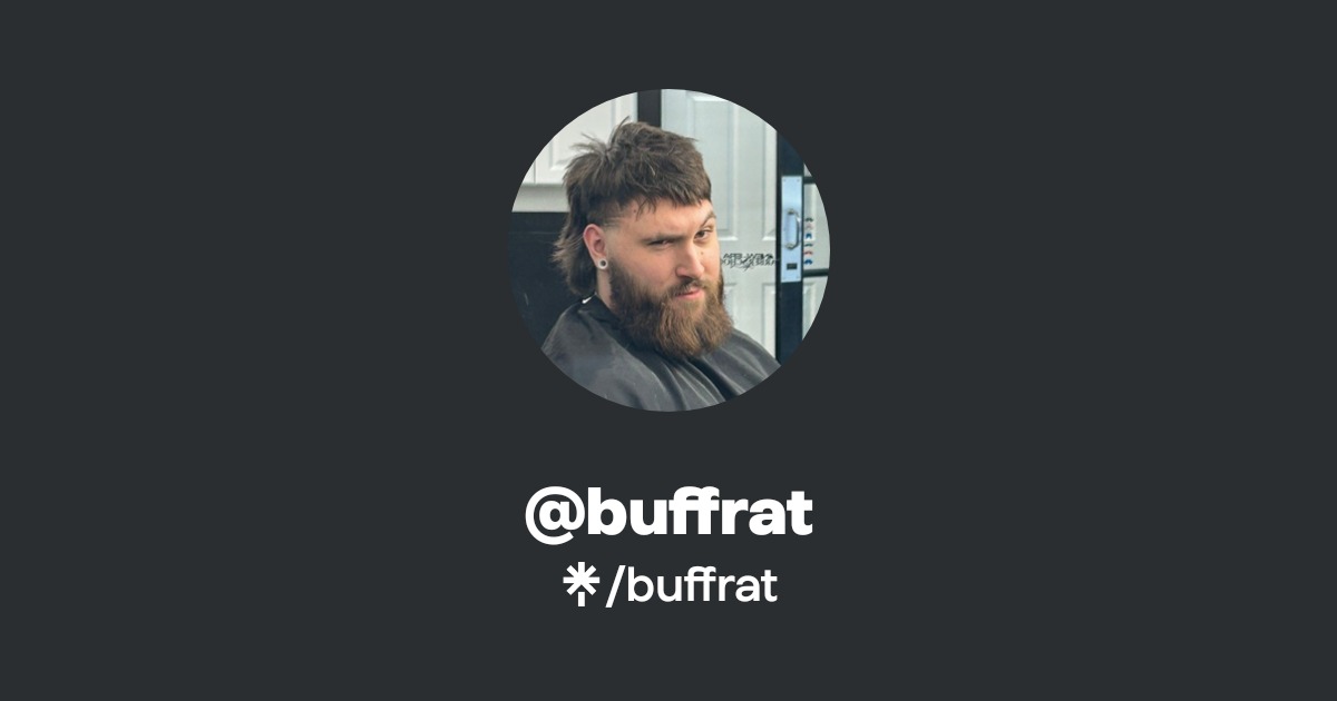 buffrat | Instagram | Linktree