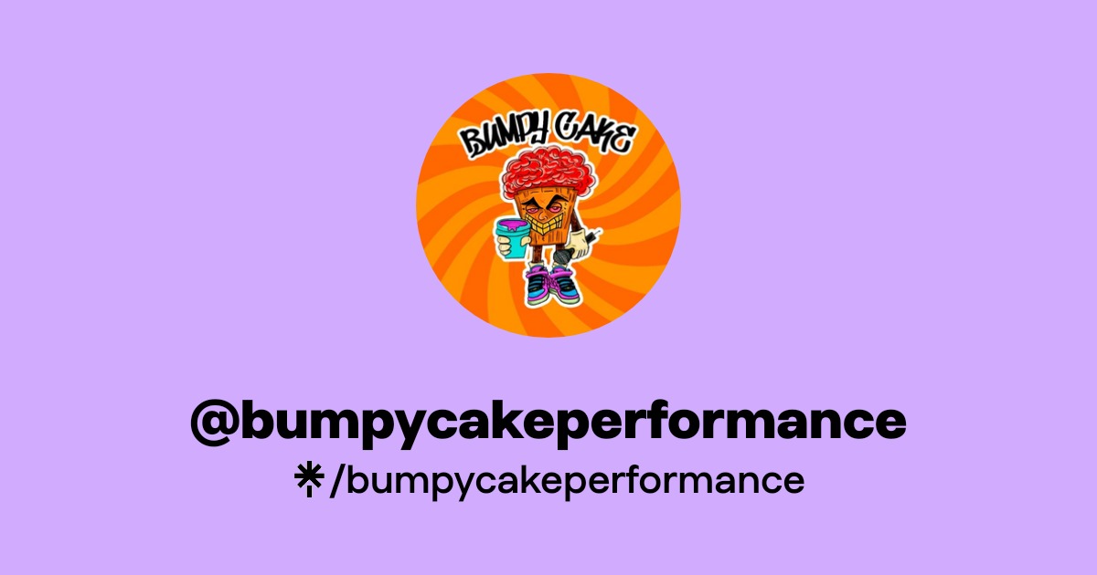 bumpycakeperformance | TikTok | Linktree