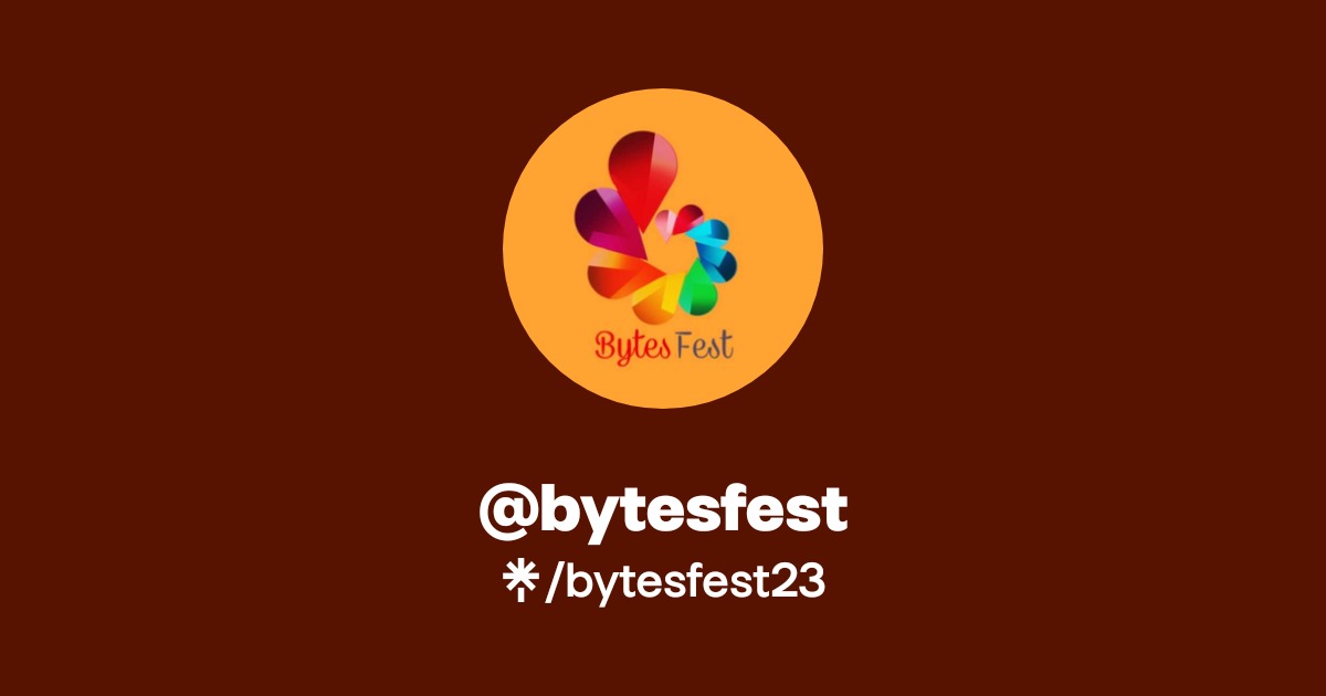 @bytesfest | Linktree