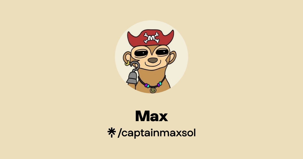 Max | Instagram | Linktree