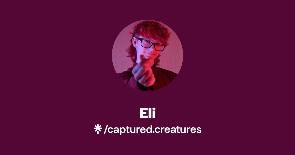 ! Eli ! Official: TikTok, Instagram | Linktree