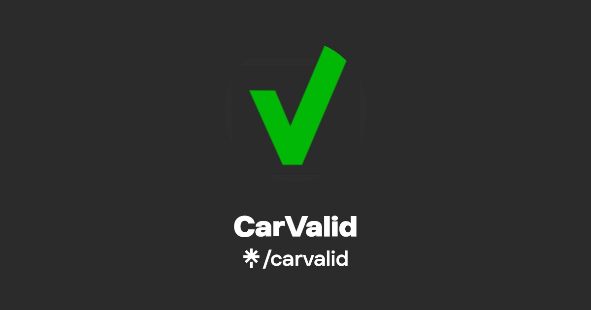 CarValid Linktree Carvalid linktree